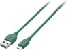 Dynex™ - 3' Micro USB-to-USB Charge-and-Sync Cable - Emerald-Front_Standard