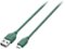 Dynex™ - 3' Micro USB-to-USB Charge-and-Sync Cable - Emerald-Front_Standard