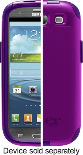  OtterBox - Commuter Series Case for Samsung Galaxy S III Cell Phones - Purple
