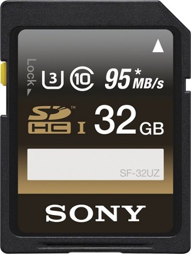  Sony - SF-UZ Series 32GB SDHC UHS-I Memory Card