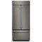 KitchenAid - 20.8 Cu. Ft. French Door Refrigerator with Panel Ready Design - Custom Panel Ready-Front_Standard
