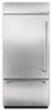 KitchenAid - 20.9 Cu. Ft. Bottom-Freezer Refrigerator with Preserva Food Care System - Stainless Steel-Front_Standard 