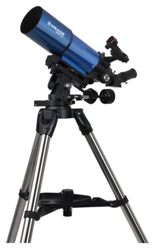  Meade - Infinity 80mm Altazimuth Refractor Telescope - Blue/Silver/Black