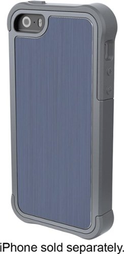  Ballistic - Tungsten Tough Case for Apple® iPhone® 5 and 5s - Gray/Blue