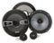 KICKER - KS Series 6.5" 2-Way Component Car Speakers with Polypropylene Cones (Pair) - Gray-Front_Standard
