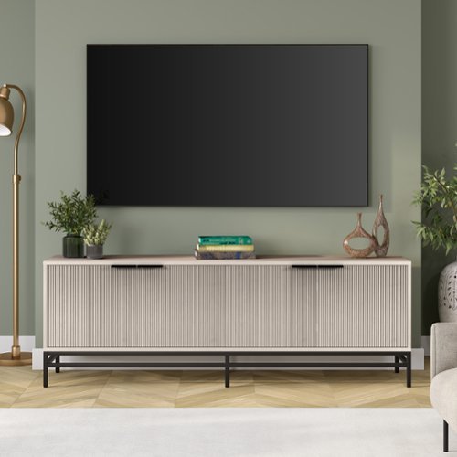 Camden&Wells - Annika TV Stand for Most TVs up to 78" - White Wash-Front_Standard 