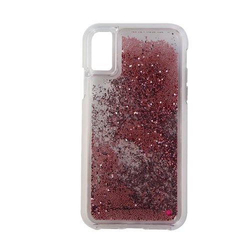  Case-Mate - Case for Apple iPhone X and XS - Rose Gold Waterfall