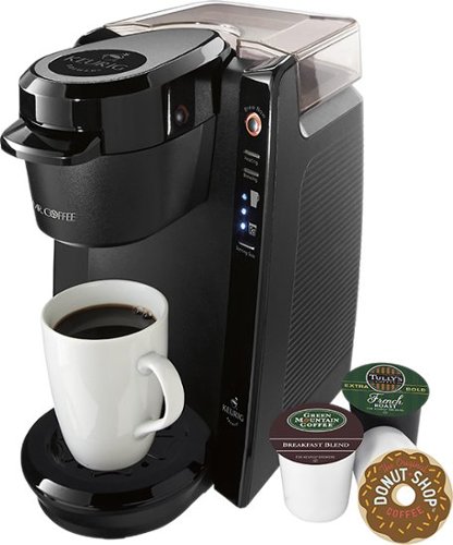 Mr. Coffee - Single-Cup Coffeemaker - Black
