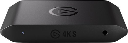 Elgato - 4K S – Ext Capture 4K60, 1440p120/1080p240 Passthrough and Capture for PS5, Xbox Series X/S, Switch 2, PC, Mac, iPad - Black