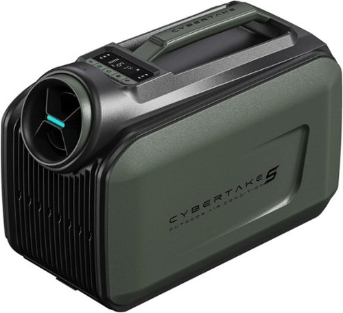 Cybertake - Portable Air Outdoor Conditioner, 3-in-1 AC Unit, Noise ≤55dB, Dehumidifier & Fan Quick Cooling for Camping Tent/RVs - Dark Green