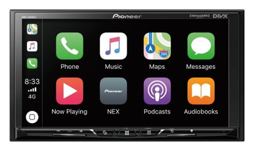 Pioneer - 7" Android Auto™ and Apple CarPlay® Bluetooth® Digital Media (DM) Receiver - Black