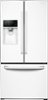 Samsung - 26 cu.ft. French Door with External Water and Ice Dispenser - White-Front_Standard