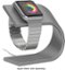 Nomad - Charging Stand for Apple Watch™ - Silver-Front_Standard