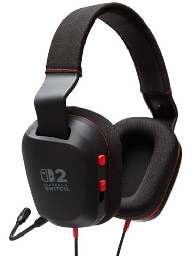 PowerA Wired Over-Ear Stereo Gaming Headset for Nintendo Switch 2 - Black GLOBAL SHIPPING