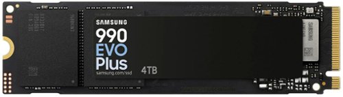  Samsung - 990 EVO PLUS SSD 4TB, PCIe Gen 4x4 | 5x2 M.2 2280, Speeds Up to 7,250 MB/s