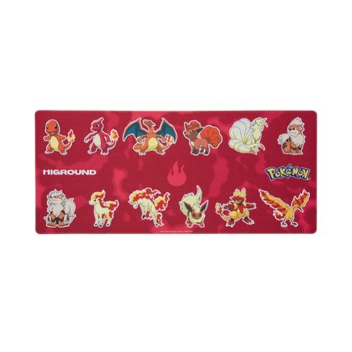Higround - Pokémon + HG Mousepad XL - Fire Type - Red