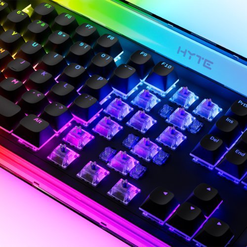HYTE  Keeb TKL - Tenkeyless Wired RGB Mechanical Keyboard - Black BUY IN EUROPE
