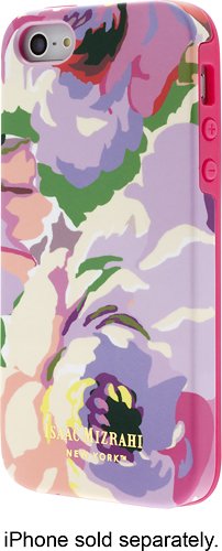  Isaac Mizrahi New York - Blended Florals Case for Apple® iPhone® SE, 5s and 5 - Black