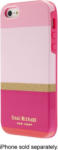  Isaac Mizrahi New York - Stripes Case for Apple® iPhone® 5 and 5s - Pink