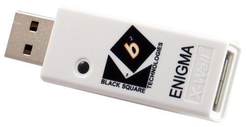  Blacksquare Technologies - Enigma USB 2.0 Hardware Encryption Device for PC and Mac - White