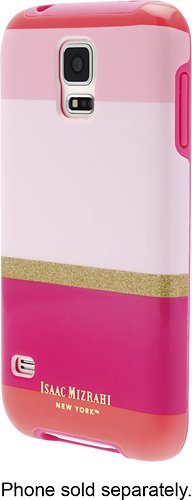  Isaac Mizrahi New York - Case for Samsung Galaxy S 5 Cell Phones - Pink
