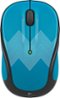Logitech - M325c Wireless Optical Mouse - Teal Zigzag-Front_Standard