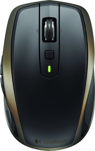  Logitech - MX Anywhere 2 Wireless Laser Mouse - Black