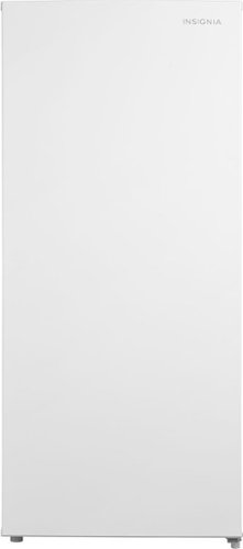 Insignia™ - 7.0 Cu. Ft. Garage Ready Upright Convertible Freezer - White