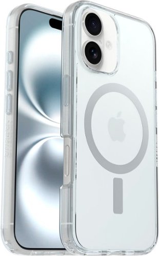 OtterBox Symmetry Series Hard Shell for MagSafe for Apple iPhone 16 - Clear WORLDWIDE DELIVERY