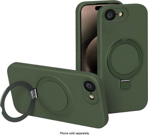 SaharaCase Venture Series Silicone Kickstand Case for Apple iPhone 16e - Cactus Green WORLDWIDE DELIVERY