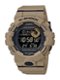 Casio - Men's G-Shock Power Trainer with Bluetooth Mobile Link 49mm Watch - Tan-Front_Standard