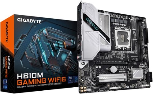 GIGABYTE H810M GAMING WIFI6 (Socket LGA 1851) Intel H810 mATX DDR5 Wi-Fi 6 Motherboard - Black WORLDWIDE DELIVERY