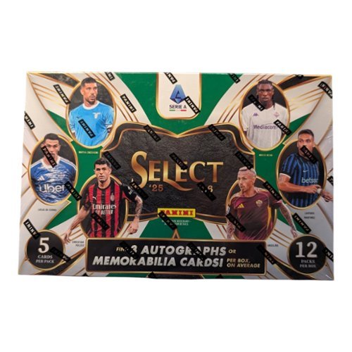  2025-26 Panini Select Serie A Soccer Hobby Box