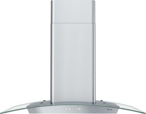 Zephyr - 30 inches - Convertible - Wall Range Hood - Stainless Steel/Glass