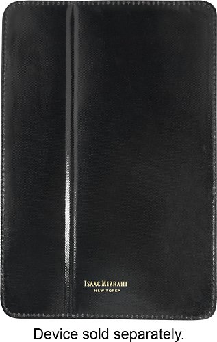  Isaac Mizrahi New York - Folio Hard Case for Apple® iPad Air - Black