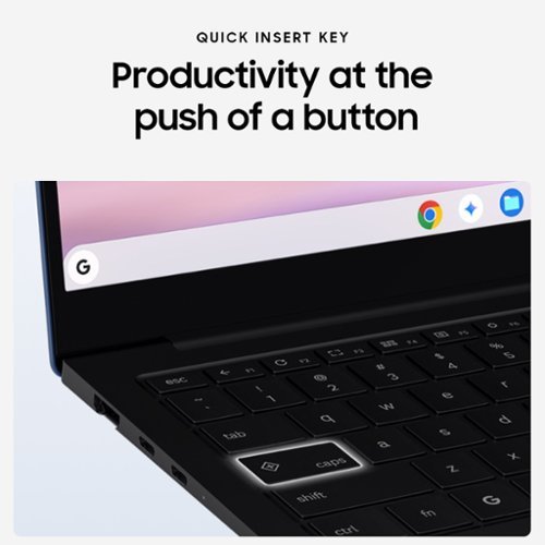 Samsung Galaxy Chromebook Plus 15.6”  with Google AI - AMOLED display – Intel Core 3 – 8GB Memory – 256GB Storage - Neptune Blue BUY IN AUSTRALIA