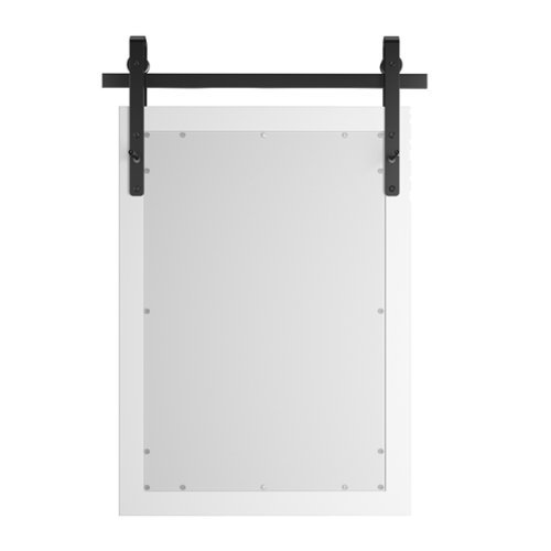 LOVMOR Rectangle Framed Wall Bathroom Vanity Mirror Accent Mirror - 18 x 26 - White BUY ONLINE