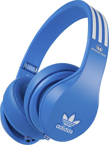  Monster - adidas Originals Over-the-Ear Headphones - Blue/White