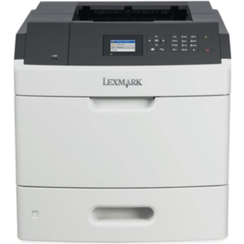Lexmark - MS810n Black-and-White Printer - Gray/Black-Front_Standard