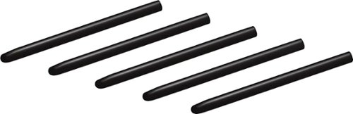 Wacom - Standard Nibs for Previous Generation Pens (5-Pack) - Black