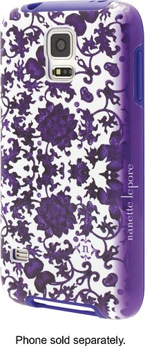  Nanette Lepore - Case for Samsung Galaxy S 5 Cell Phones - Purple