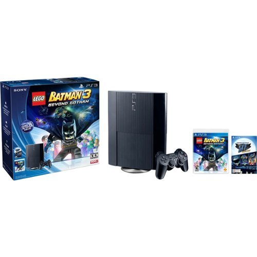  Sony - PlayStation 3 500GB LEGO Batman 3: Beyond Gotham &amp; The Sly Collection Bundle - Black