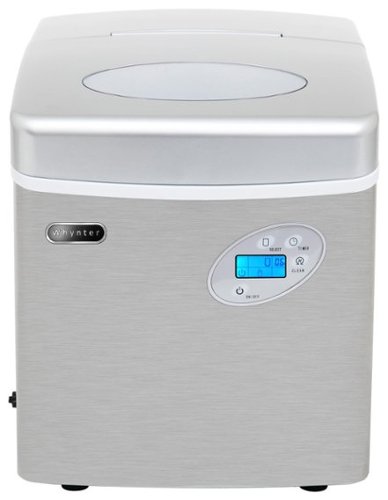  Whynter - 17&quot; 49-Lb. Freestanding Icemaker - Stainless Steel