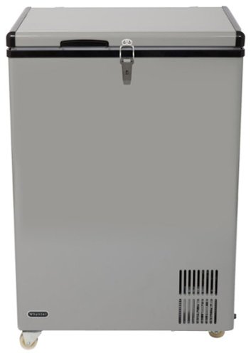 Whynter - 3.2 Cu. Ft. Portable Freezer - Gray-Front_Standard 
