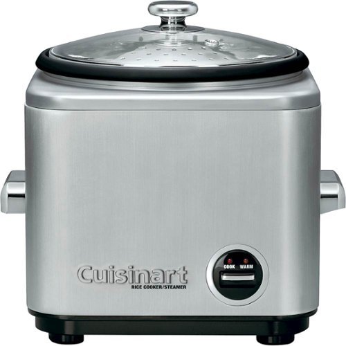  Cuisinart - 15-Cup Rice Cooker and Steamer - Brushed Stainless