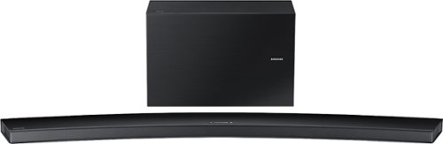  Samsung - 9.1-Channel Curved Soundbar with 8&quot; Wireless Active Subwoofer - Black