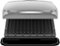 George Foreman - 4-Serving Removable Plate Electric Indoor Grill and Panini Press - Platinum-Angle_Standard
