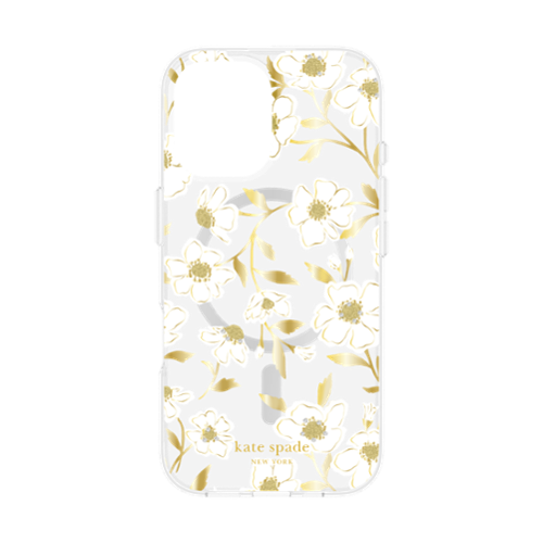 Kate Spade New York Apple iPhone 16 Protective MagSafe Compatible Case - Sunshine Floral