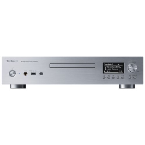 Technics - Grand Class Network/Super Audio CD Player - Silver-Front_Standard 