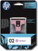 HP - 02 Light Original Ink Cartridge - Light Magenta-Front_Standard